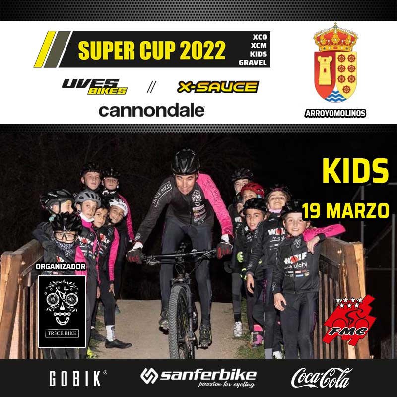 Cartel Super Cup Kids Arroyomolinos 2022