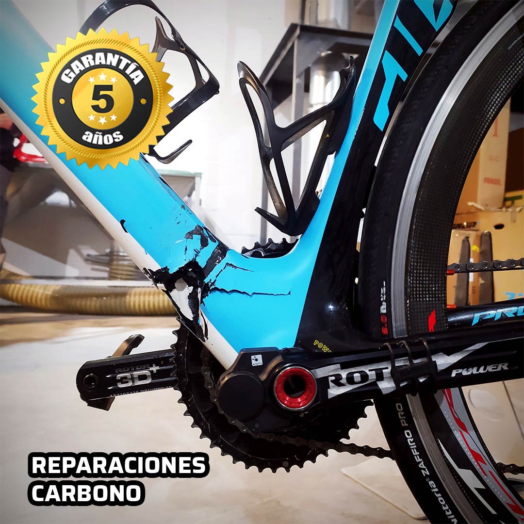 Reparación bici Carbono Giant Propel 1