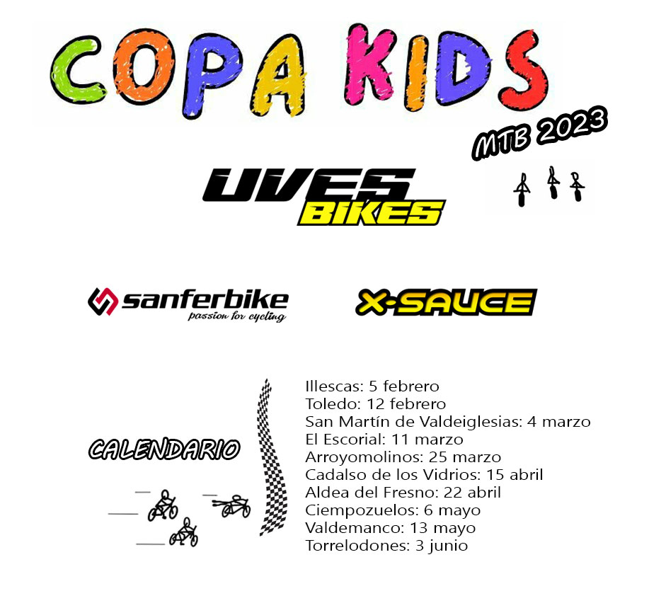 Cartel Copa Kids MTB 2023