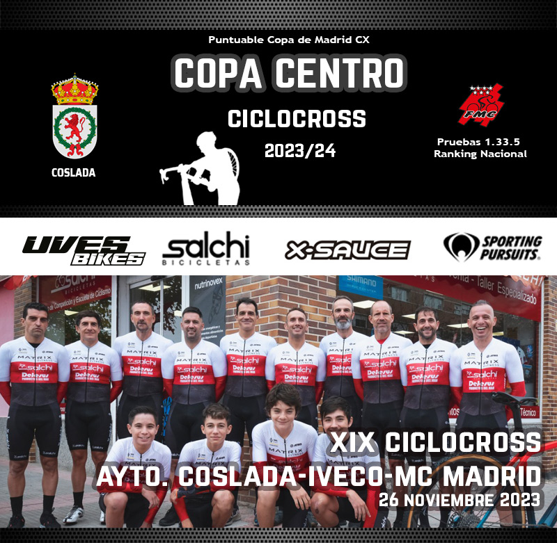 Cartel Copa Centro Coslada 2023