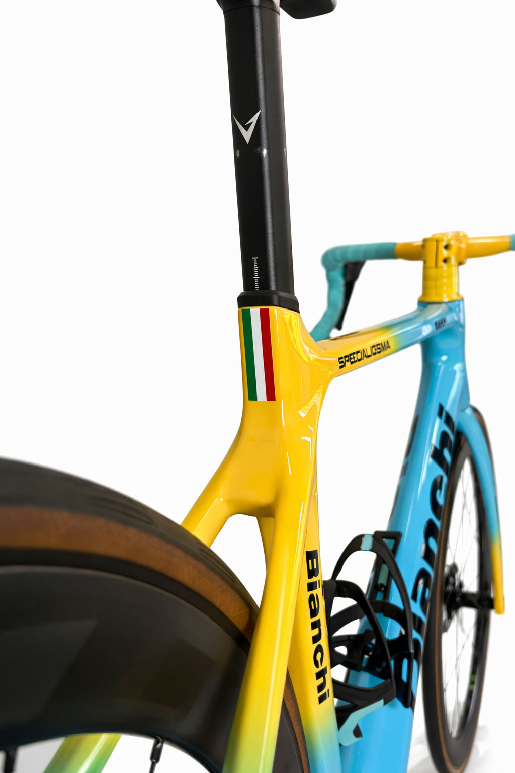 Bianchi con protecciones de vinilo transparente 5