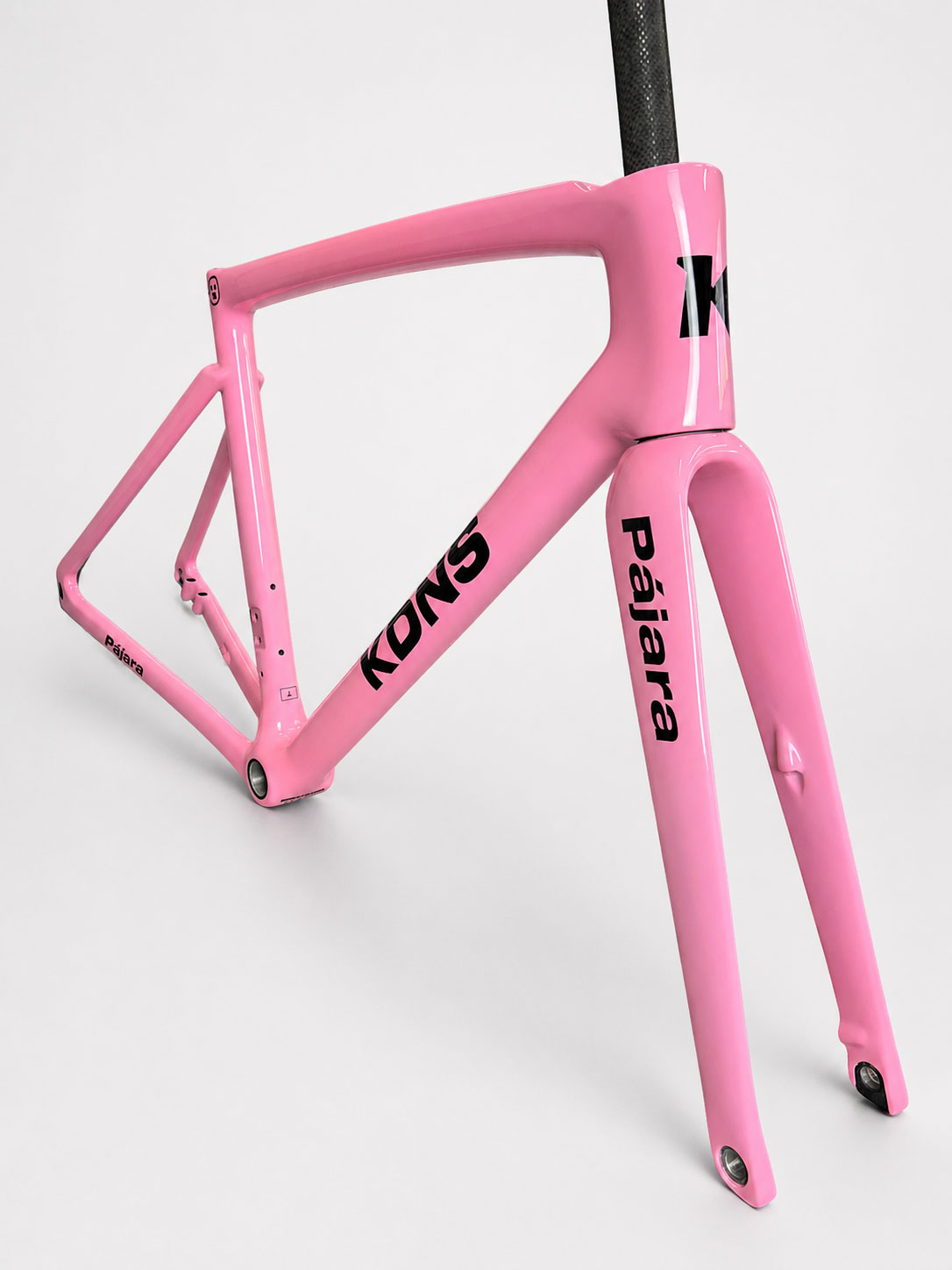 Personalización bici KDNS rosa Giro Italia 1